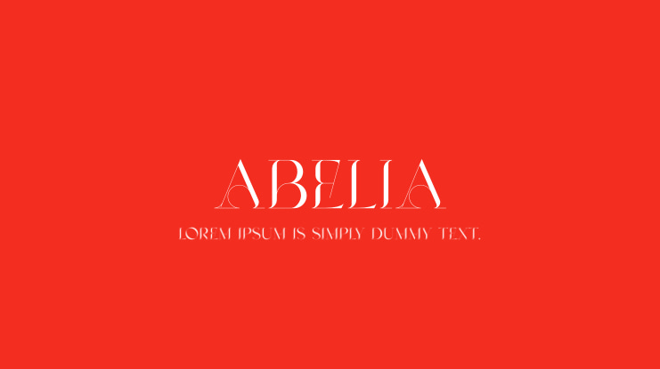 Abelia Font