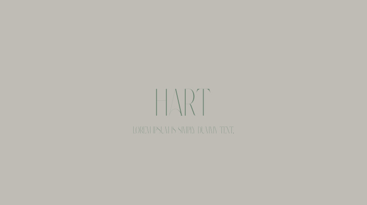 Hart Font