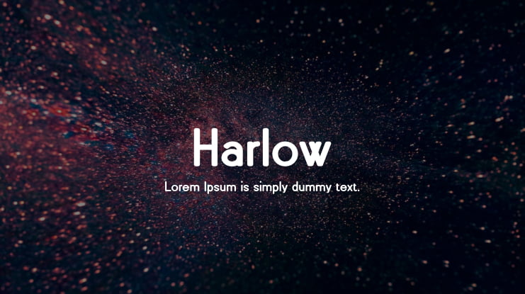 Harlow Font