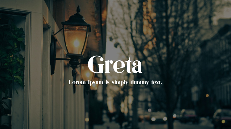 Greta Font