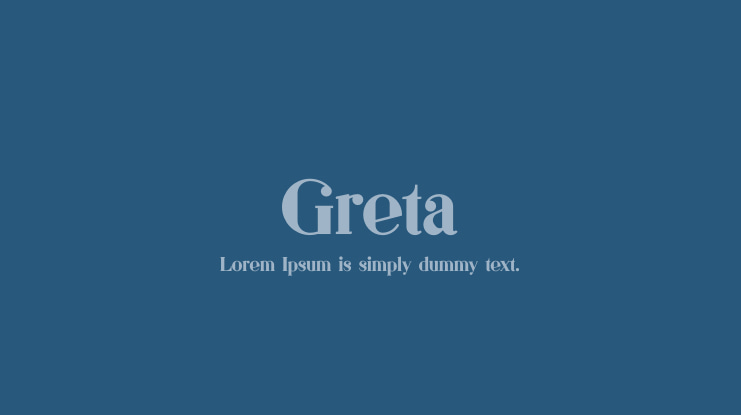 Greta Font