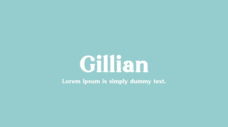 Gillian Font