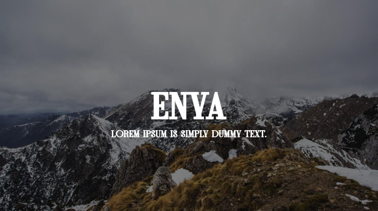 Enya Font