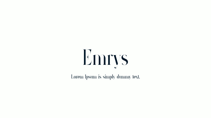 Emrys Font