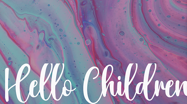 Hello Children Font