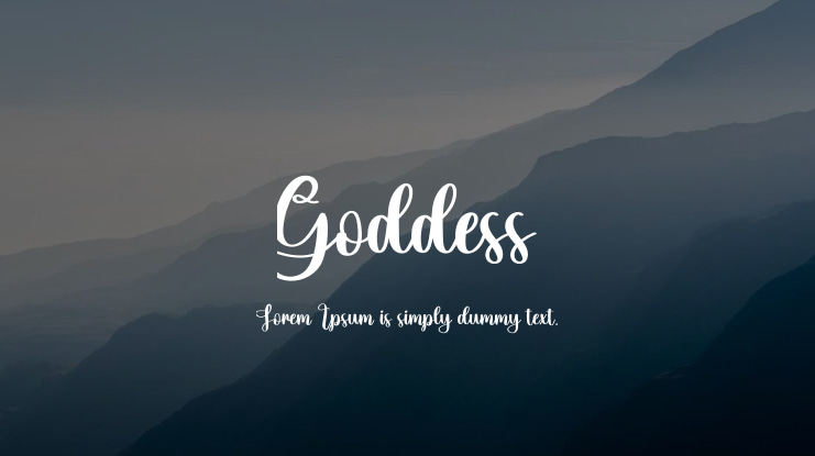 Goddess Font
