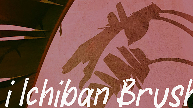 i Ichiban Brush Font