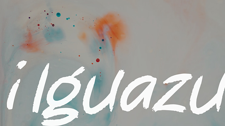 i Iguazu Font