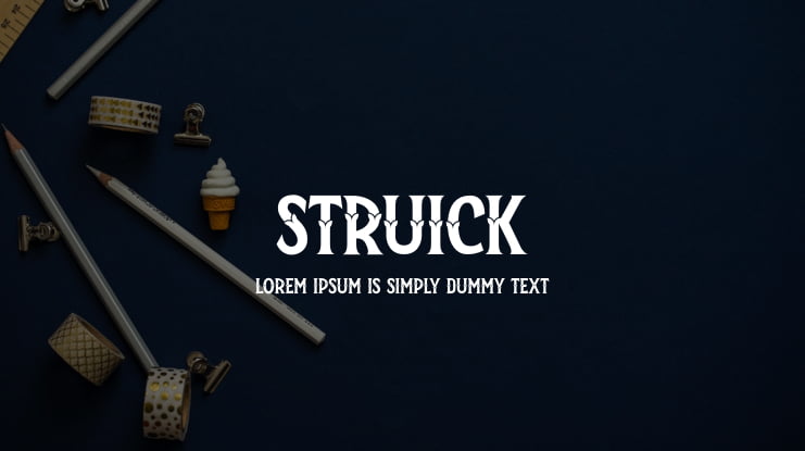 Struick Font