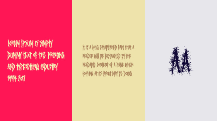 Darkside Morbizey Font Family