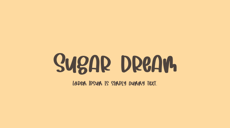 Sugar Dream Font