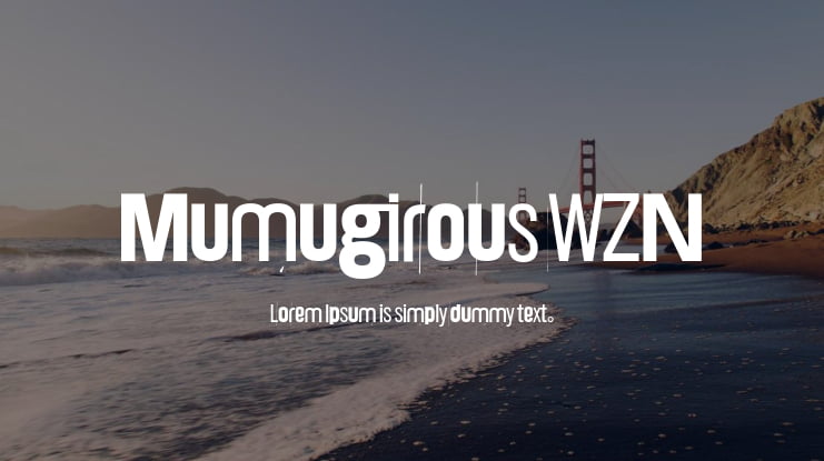 Mumugirous WZN Font