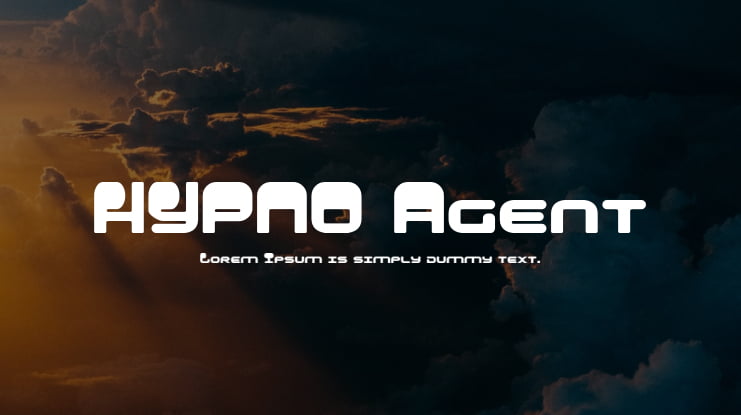 HYPNO Agent Font Family
