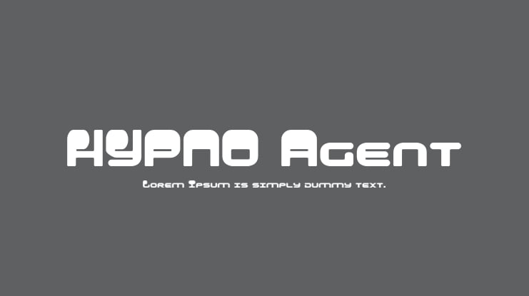 HYPNO Agent Font Family