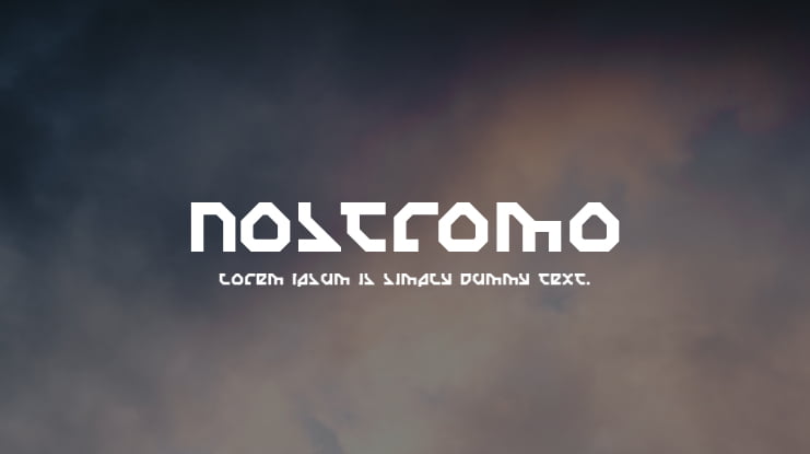 Nostromo Font Family