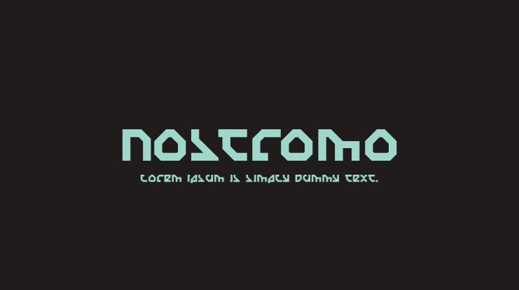 Nostromo Font Family