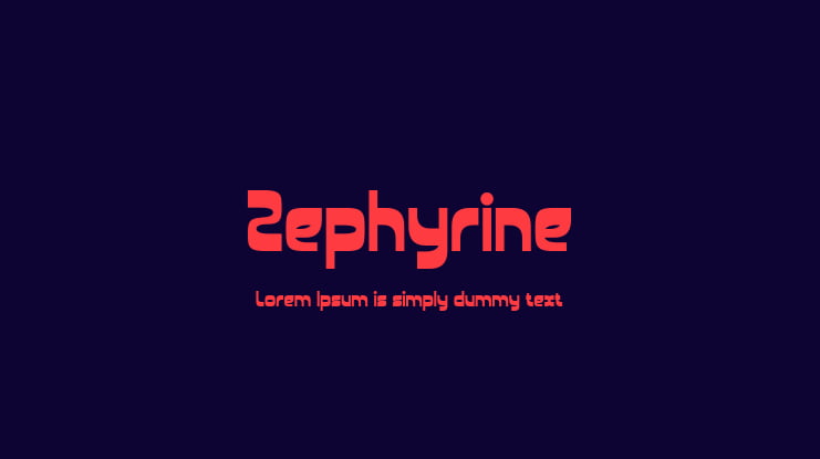 Zephyrine Font