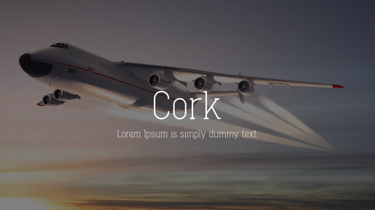 Cork Font