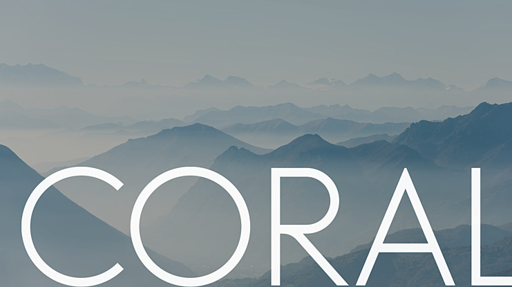 Coral Font