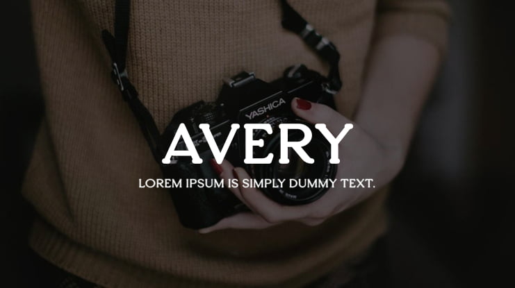 Avery Font