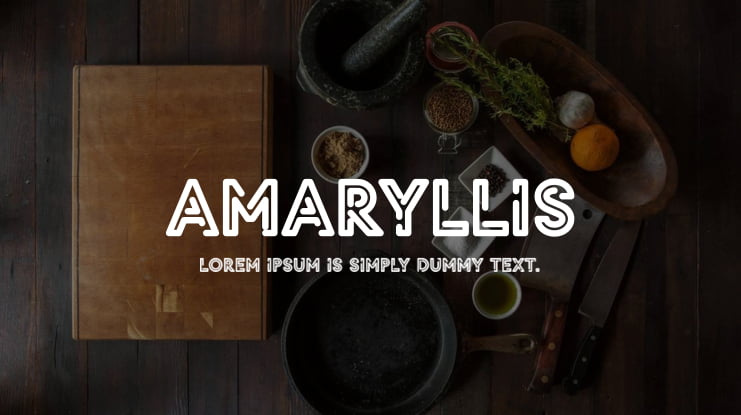 Amaryllis Font