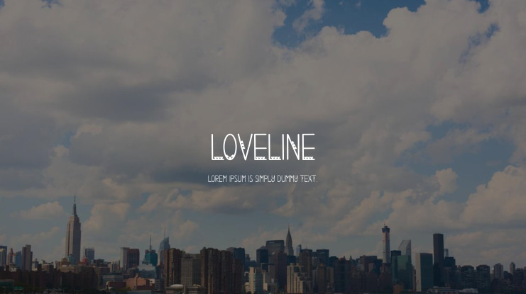 Loveline Font