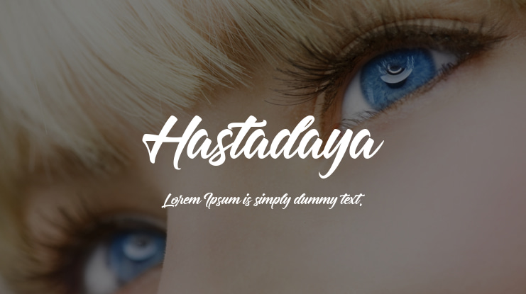 Hastadaya Font