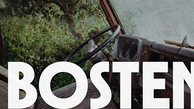 Bosten Font