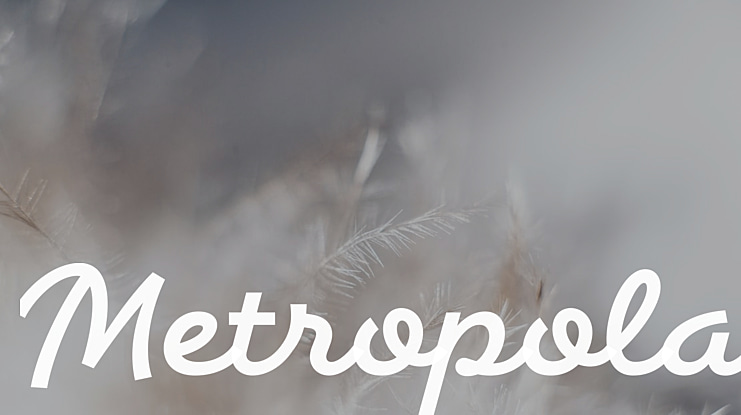 Metropola Font
