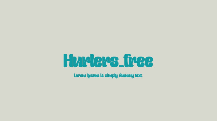 Hurlers_free Font
