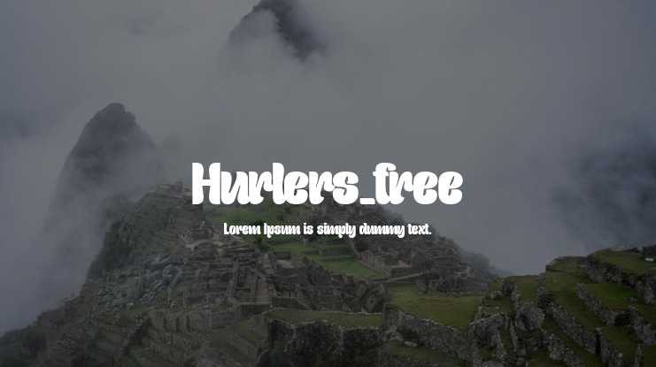 Hurlers_free Font