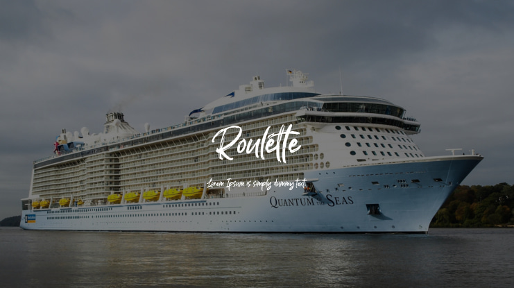Roulette Font