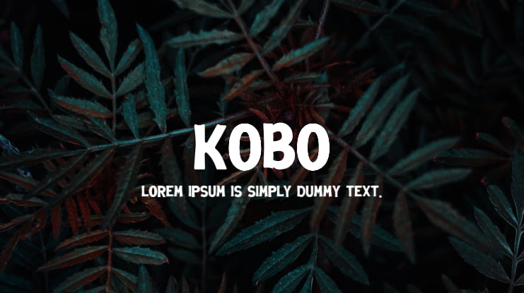 KOBO Font