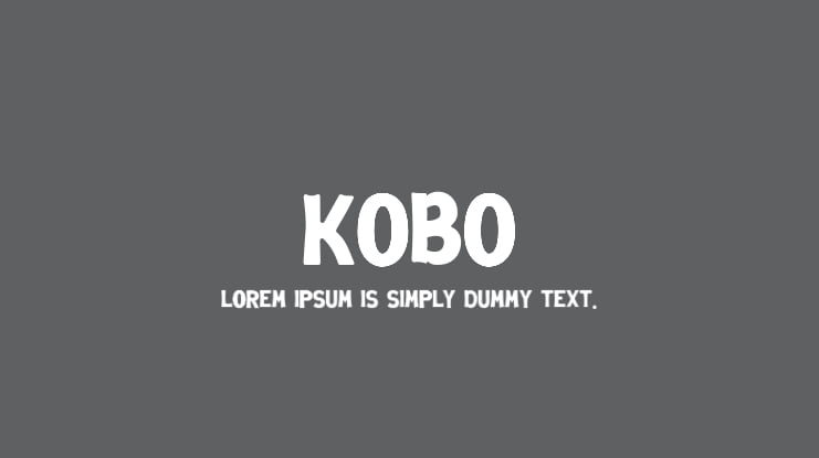 KOBO Font