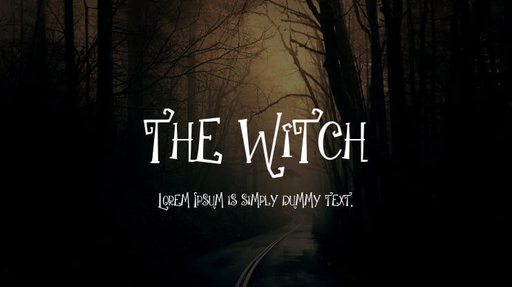 the Witch Font