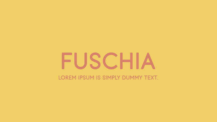 Fuschia Font