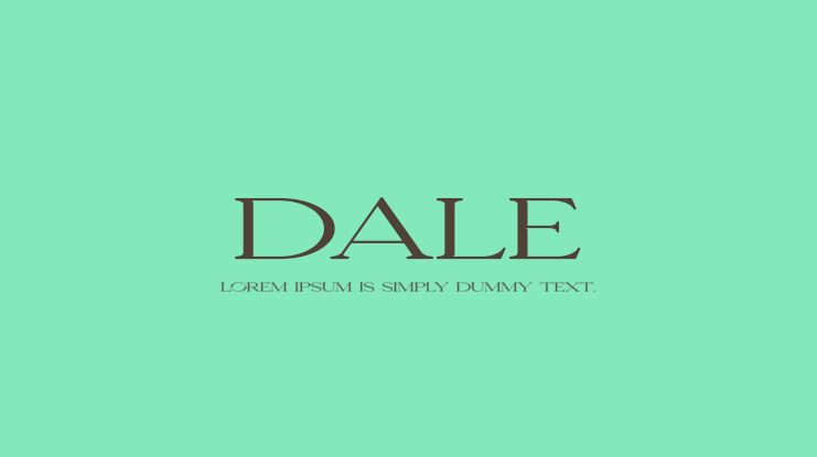 Dale Font