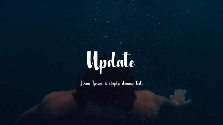 Update Font