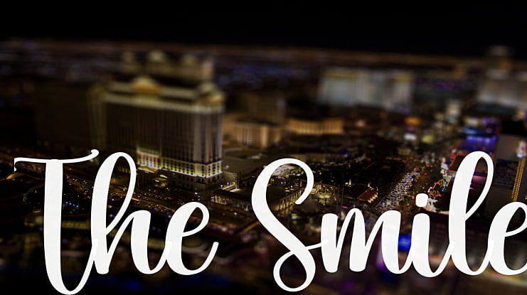 The Smile Font
