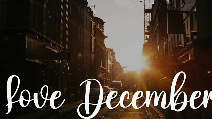 Love December Font