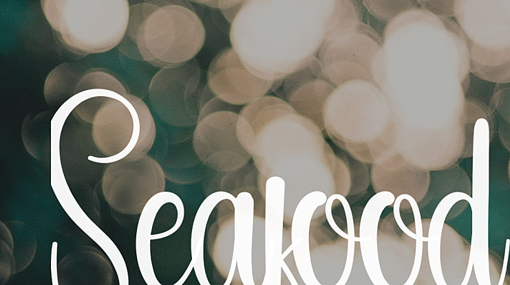 Seafood Font