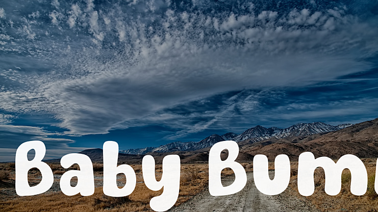 Baby Bumi Font