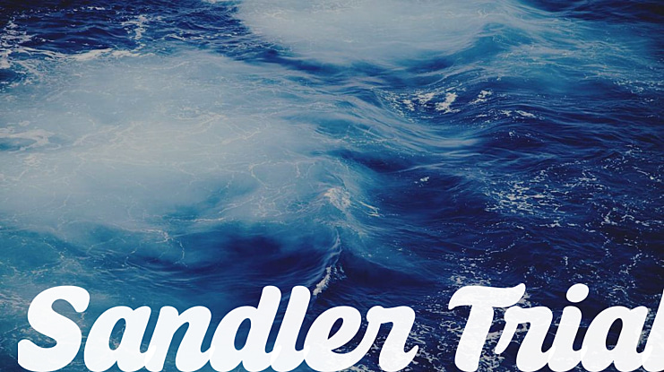 Sandler Trial Font