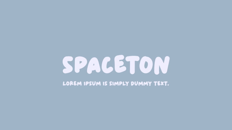 Spaceton Font