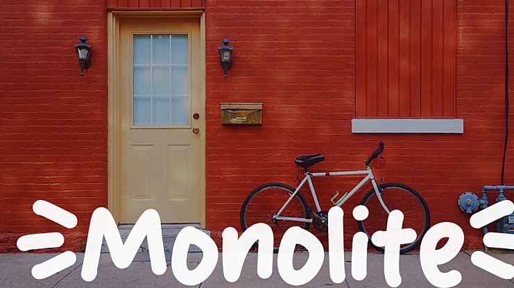 Monolite Font