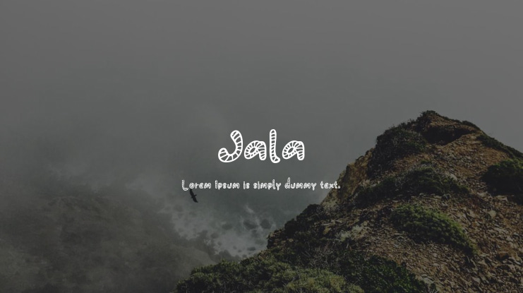 Jala Font