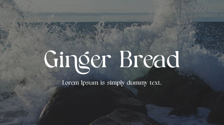 Ginger Bread Font
