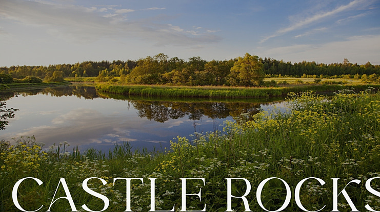 CASTLE ROCKS Font Family