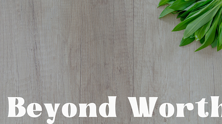 Beyond Worth Font Family