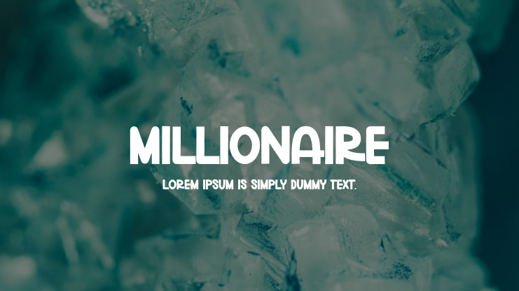 Millionaire Font